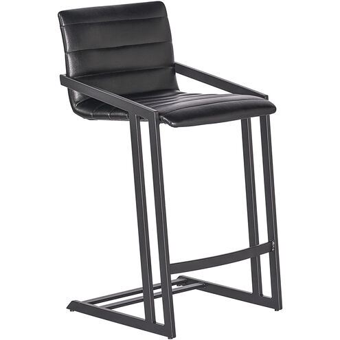 Webber 34.25 inch Cantina Black Counter Stool, Set Of 2